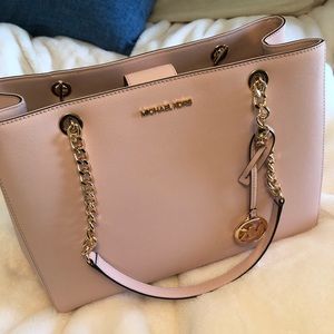 Michael Kors Pink Handbag - Leather Tote